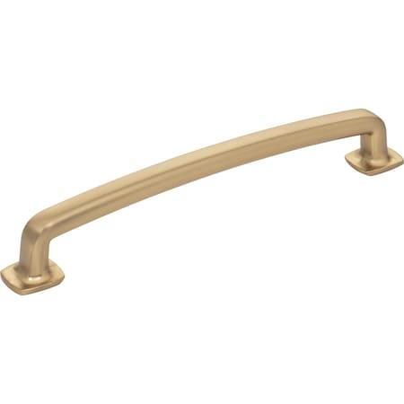 Jeffrey Alexander 160 mm Center-to-Center Satin Bronze Belcastel 1 Cabinet Pull MO6373-160SBZ